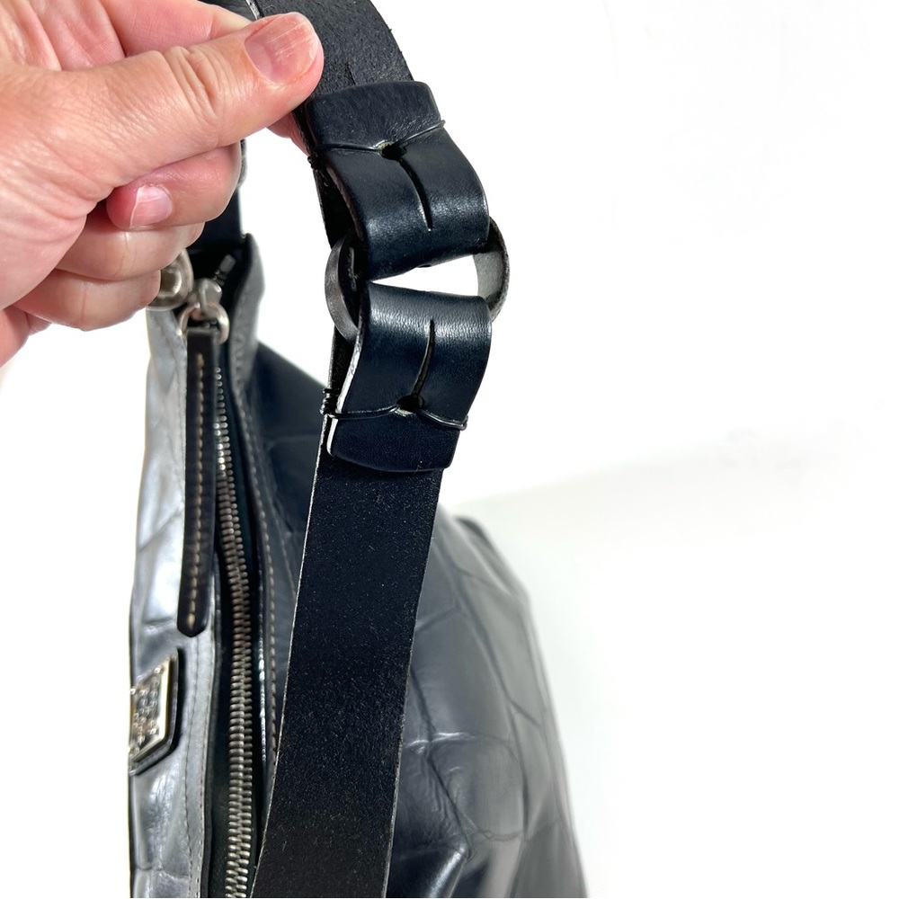 Dooney & Bourke Leather Shoulder Bag Black - Picture 10 of 13